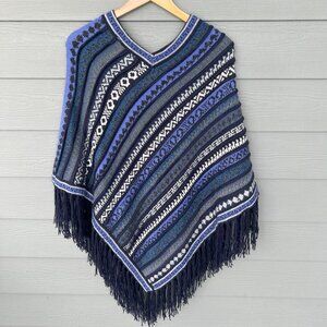Alpaca to Apparel Women's V-Neck Poncho